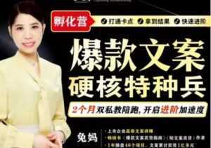 兔妈《爆款文案》硬核特种兵孵化营-5D资源网