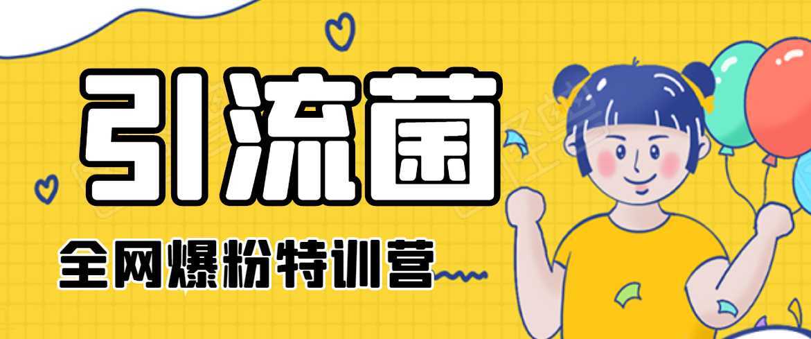 引流菌2020全网爆粉特训营（QQ群霸屏，知乎引流，群裂变，自动化引流等）-5D资源网