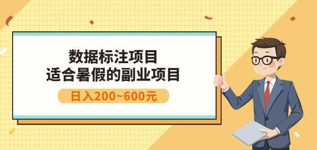 副业赚钱：人工智能数据标注项目，简单易上手，小白也能日入200+-5D资源网
