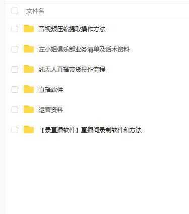 图片[1]-左小姐-直播带货俱乐部十三行、无人直播，全套教程附：工具、文档、话术资料-5D资源网