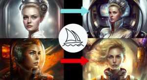 Midjourney V4实现连续性的人物创作：漫画，故事，动画操作教程参数设置-5D资源网