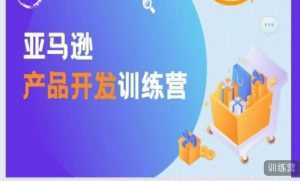 亚马逊产品开发训练营,能爆单的产品开发方法,助你突出重围-5D资源网