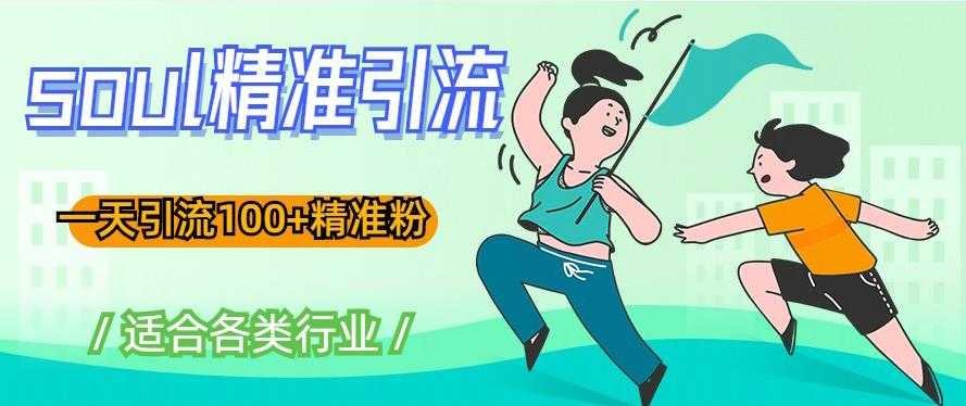 图片[1]-soul精准引流系列课程，一天引流100+精准粉，适合各类行业-5D资源网
