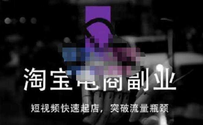 图片[1]-蓝Sir派·淘宝短视频快速起店，替代传统搜索方式，学会做一个不一样的淘宝店-5D资源网