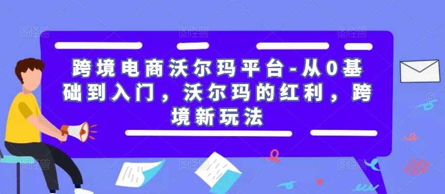 跨境电商沃尔玛平台-从0基础到入门，沃尔玛的红利，跨境新玩法-5D资源网