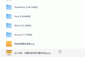 免费资源推荐|限时Office四合一模板合集(附下载)-5D资源网
