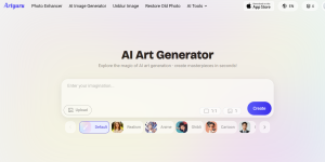 把自己P进大片!AI换脸神器Artguru免费可用-5D资源网